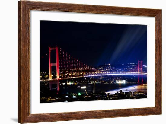 Istanbul Bosphorus Bridge-turgaygundogdu-Framed Photographic Print