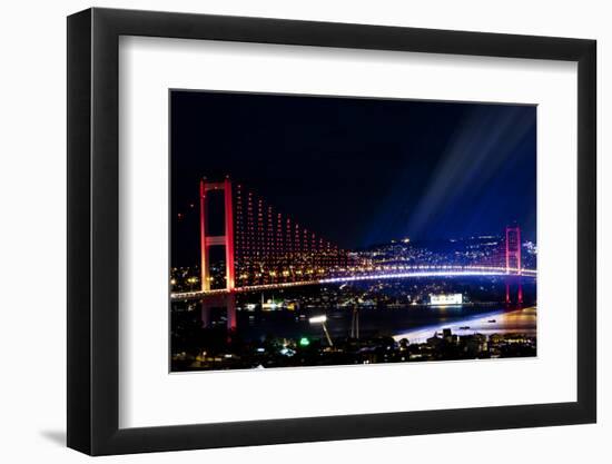 Istanbul Bosphorus Bridge-turgaygundogdu-Framed Photographic Print