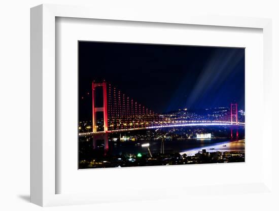 Istanbul Bosphorus Bridge-turgaygundogdu-Framed Photographic Print