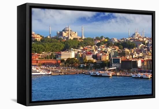 Istanbul from Galata Tower, Turkey-TTstudio-Framed Premier Image Canvas