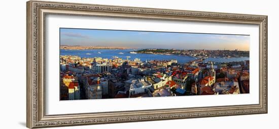 Istanbul Panorama from Galata Tower-TTstudio-Framed Photographic Print