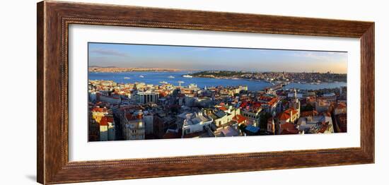 Istanbul Panorama from Galata Tower-TTstudio-Framed Photographic Print