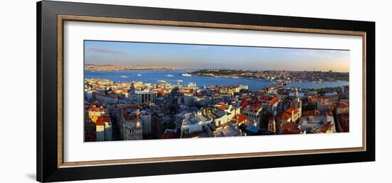 Istanbul Panorama from Galata Tower-TTstudio-Framed Photographic Print