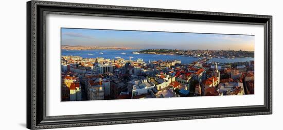 Istanbul Panorama from Galata Tower-TTstudio-Framed Photographic Print