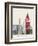 Istanbul Skyline Poster-paulrommer-Framed Art Print