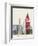 Istanbul Skyline Poster-paulrommer-Framed Art Print