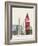 Istanbul Skyline Poster-paulrommer-Framed Art Print