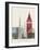 Istanbul Skyline Poster-paulrommer-Framed Art Print