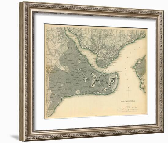 Istanbul, Turkey, c.1840-null-Framed Art Print