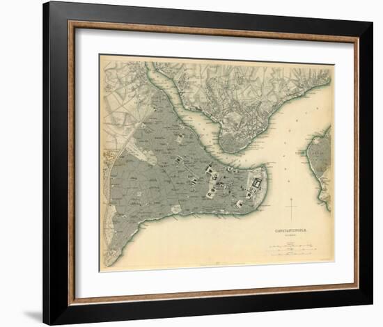 Istanbul, Turkey, c.1840-null-Framed Art Print