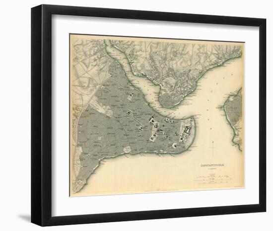 Istanbul, Turkey, c.1840-null-Framed Art Print