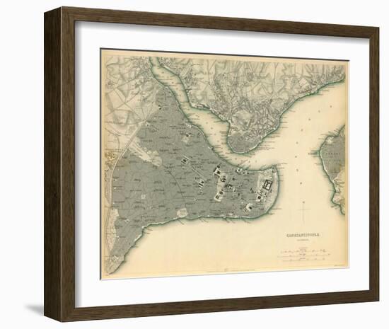 Istanbul, Turkey, c.1840-null-Framed Art Print