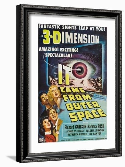 It Came From Outer Space, Kathleen Hughes, Charles Drake, Richard Carlson, Barbara Rush, 1953-null-Framed Art Print