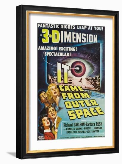 It Came From Outer Space, Kathleen Hughes, Charles Drake, Richard Carlson, Barbara Rush, 1953-null-Framed Art Print