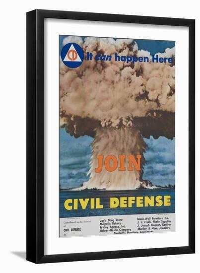 It Can Happen Here Poster-null-Framed Giclee Print