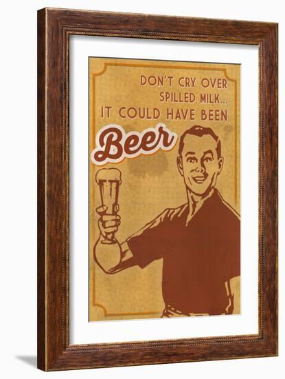 It Could have Been Beer-Lantern Press-Framed Premium Giclee Print