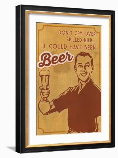 It Could have Been Beer-Lantern Press-Framed Premium Giclee Print