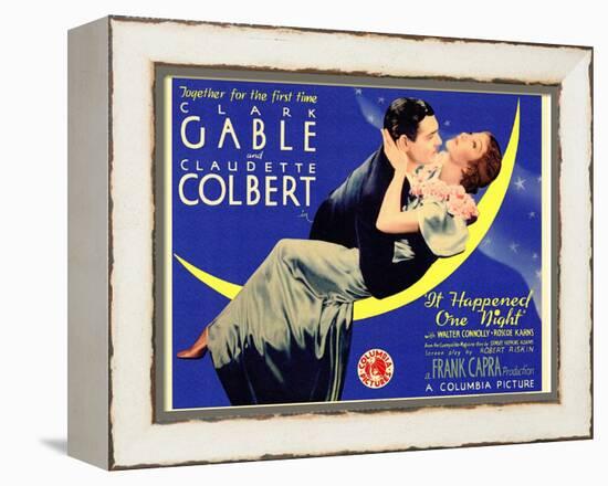 It Happened One Night, 1934-null-Framed Stretched Canvas