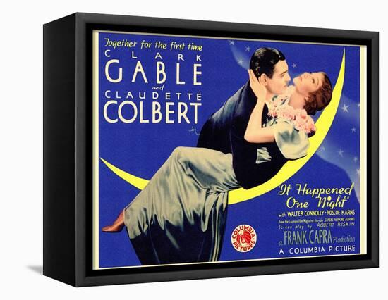 It Happened One Night, 1934-null-Framed Stretched Canvas