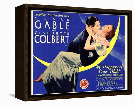 It Happened One Night, 1934-null-Framed Stretched Canvas