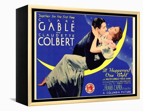 It Happened One Night, 1934-null-Framed Stretched Canvas