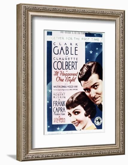 It Happened One Night-null-Framed Photo