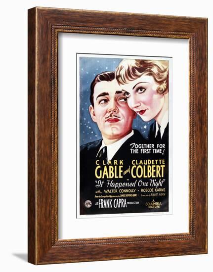 It Happened One Night-null-Framed Photo