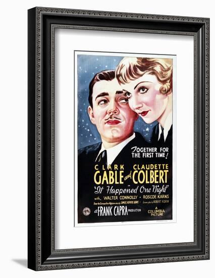 It Happened One Night-null-Framed Photo