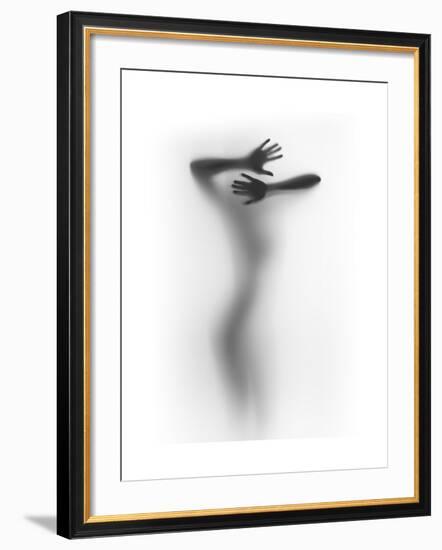 It Hurts-Shadow-Framed Art Print