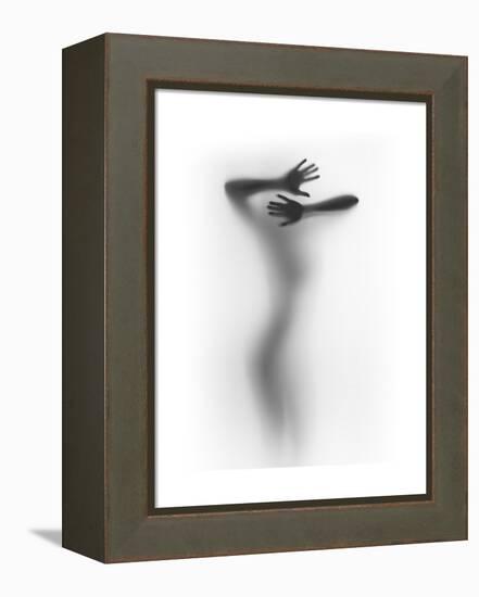 It Hurts-Shadow-Framed Stretched Canvas
