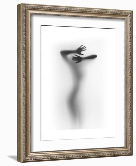 It Hurts-Shadow-Framed Art Print