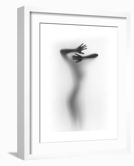 It Hurts-Shadow-Framed Art Print