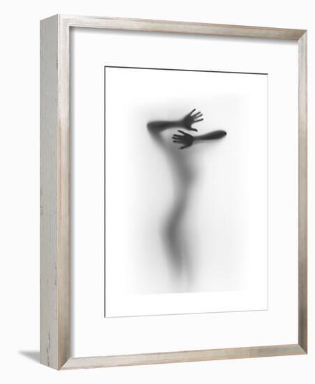 It Hurts-Shadow-Framed Art Print