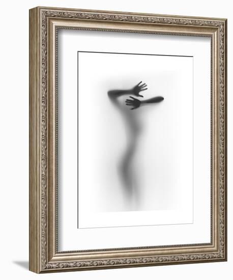 It Hurts-Shadow-Framed Art Print