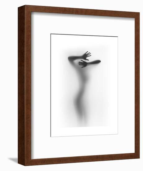 It Hurts-Shadow-Framed Art Print