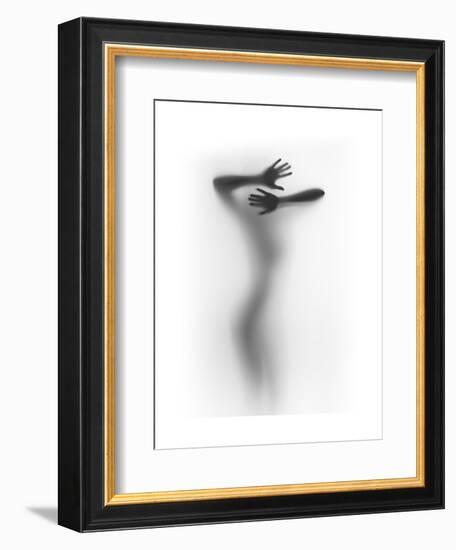 It Hurts-Shadow-Framed Art Print