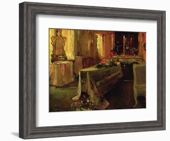 'It Is Finished', 5th Jan 1935-Sir John Lavery-Framed Giclee Print