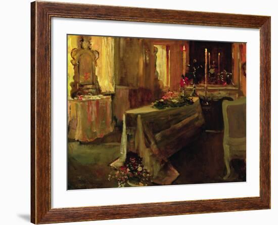 'It Is Finished', 5th Jan 1935-Sir John Lavery-Framed Giclee Print