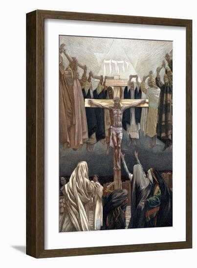 It Is Finished: Christ's Last Words from the Cross, C1890-James Jacques Joseph Tissot-Framed Giclee Print