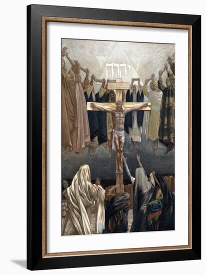 It Is Finished: Christ's Last Words from the Cross, C1890-James Jacques Joseph Tissot-Framed Giclee Print