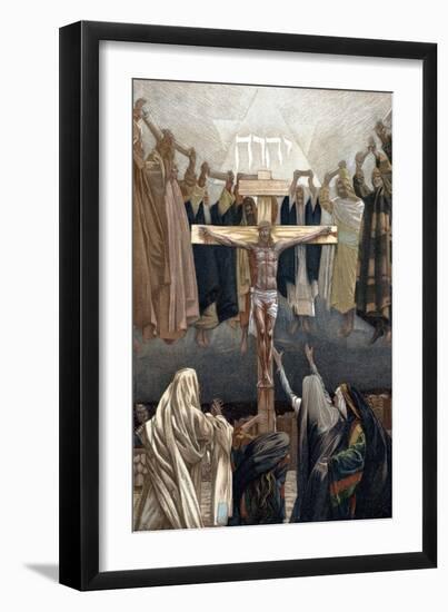 It Is Finished: Christ's Last Words from the Cross, C1890-James Jacques Joseph Tissot-Framed Giclee Print