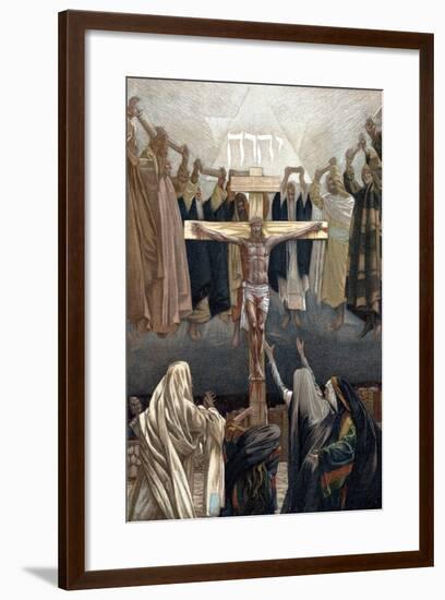 It Is Finished: Christ's Last Words from the Cross, C1890-James Jacques Joseph Tissot-Framed Giclee Print