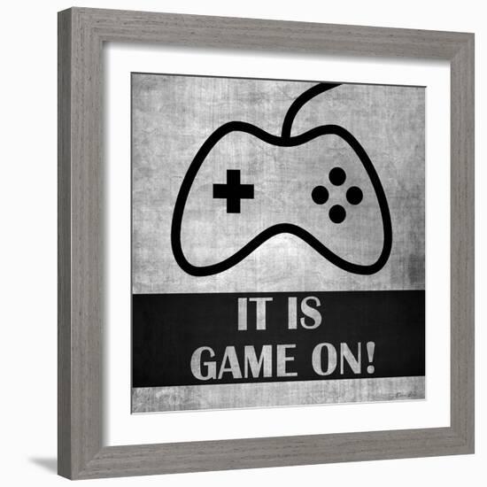 It is Game On-Denise Brown-Framed Art Print