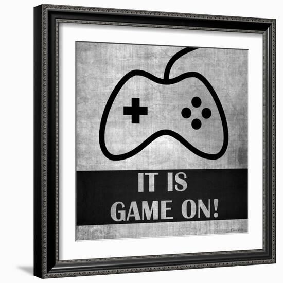 It is Game On-Denise Brown-Framed Art Print