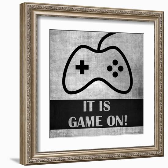 It is Game On-Denise Brown-Framed Art Print