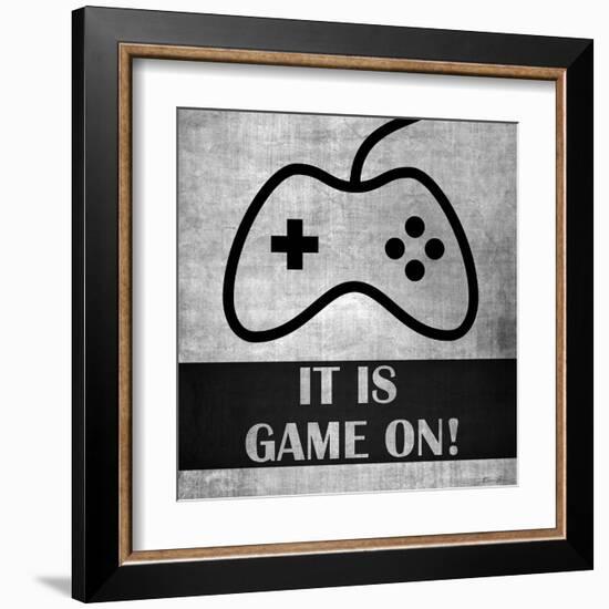 It is Game On-Denise Brown-Framed Art Print