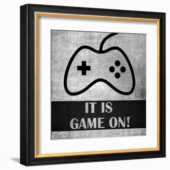 It is Game On-Denise Brown-Framed Art Print