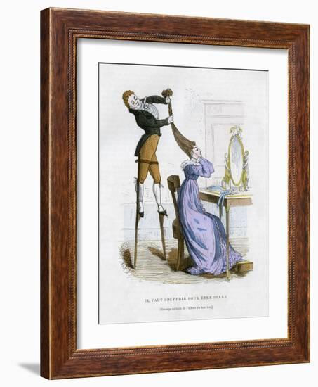 It Is Necessary to Suffer to Be Beautiful, 1882-1884-EA Tilly-Framed Giclee Print