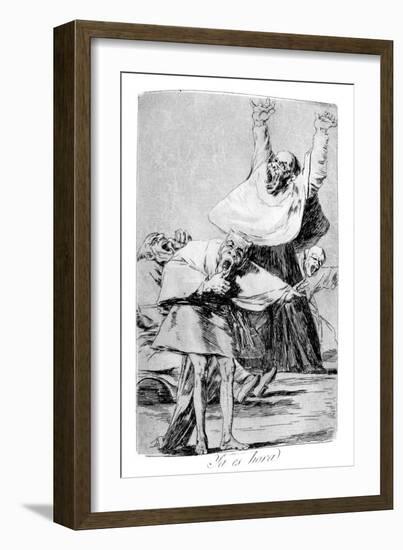 It Is Time, 1799-Francisco de Goya-Framed Giclee Print