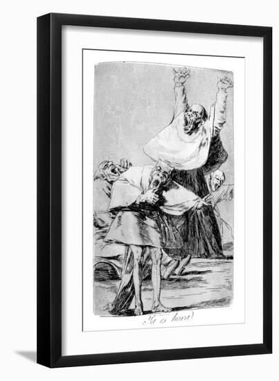 It Is Time, 1799-Francisco de Goya-Framed Giclee Print
